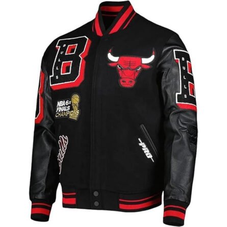 Chicago Bulls Letterman Varsity Jacket