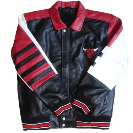 Chicago Bulls NBA Fan Real Leather Jacket