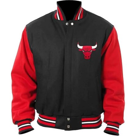 Chicago Bulls Wool Varsity Jacket