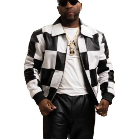 Men's Checkmate Black & White Jacket