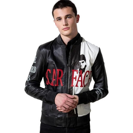 Men's Scarface Tony Montana Leather Jacket