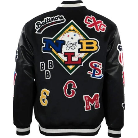 Negro League Allover Varsity Jacket - Image 2