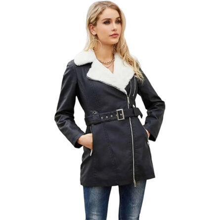 Women's RAF B3 Real Leather Fur Jackets