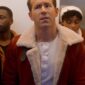 Ryan Reynolds-inspired Spirited leather jacket featuring real leather material, faux fur collar, front zipper closure, and a stylish winter-ready design.