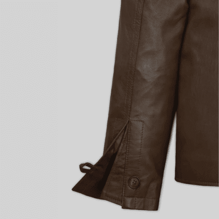 Men's Real Leather Jacket Stand Collar Leather Jacket Motorcycle Leather Jacket Cafe Racer Premium Leather OuterwearJacket